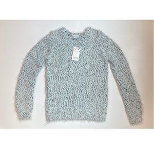 NWT Kids' Harper Canyon Fluffy Sweater In Blue Drift